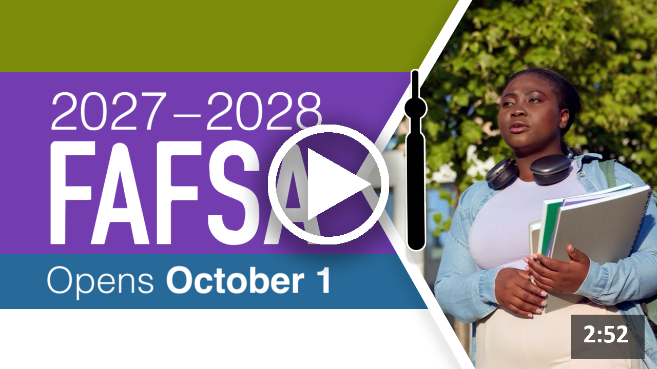 2027-2028 FAFSA Opens October 1